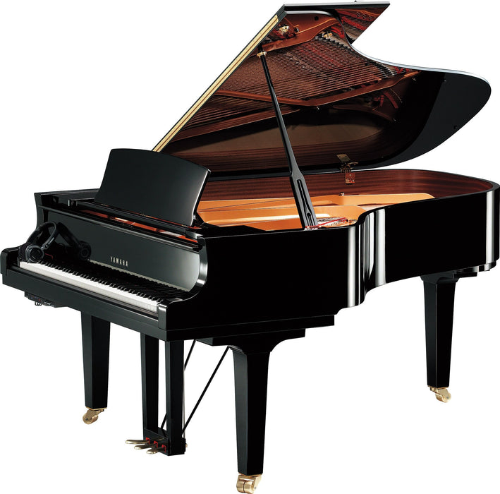 Yamaha C6XSH3 Silent 212cm Grand Piano - Polished Ebony