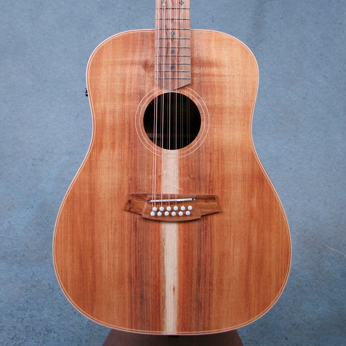 Cole Clark FL2E-12-BLBL 12 String Dreadnought Acoustic Electric Guitar - 230141848