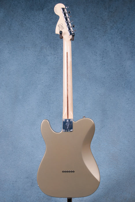 Fender Chris Shiflett Signature Telecaster Deluxe Rosewood Fingerboard Electric Guitar - Shoreline Gold - MX22061883