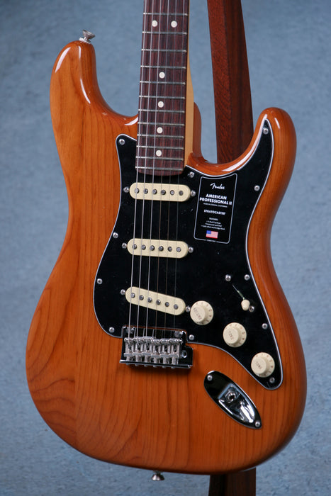 Fender American Professional II Stratocaster Rosewood Fingerboard B-Stock - Roasted Pine - US210104260B