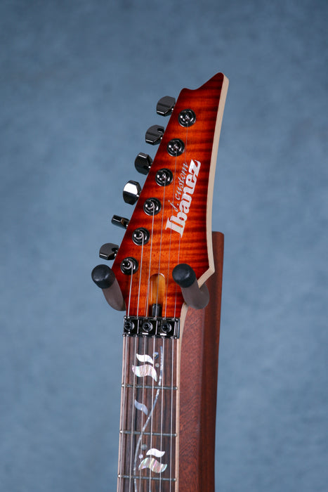 Ibanez RG8570Z BSR J Custom Electric Guitar w/Case - Brownish Sphalerite - F2227093