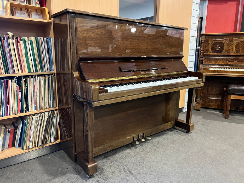 Alex Steinbach SU131 131cm Preowned Upright Piano 510925 - Polished Mahogany