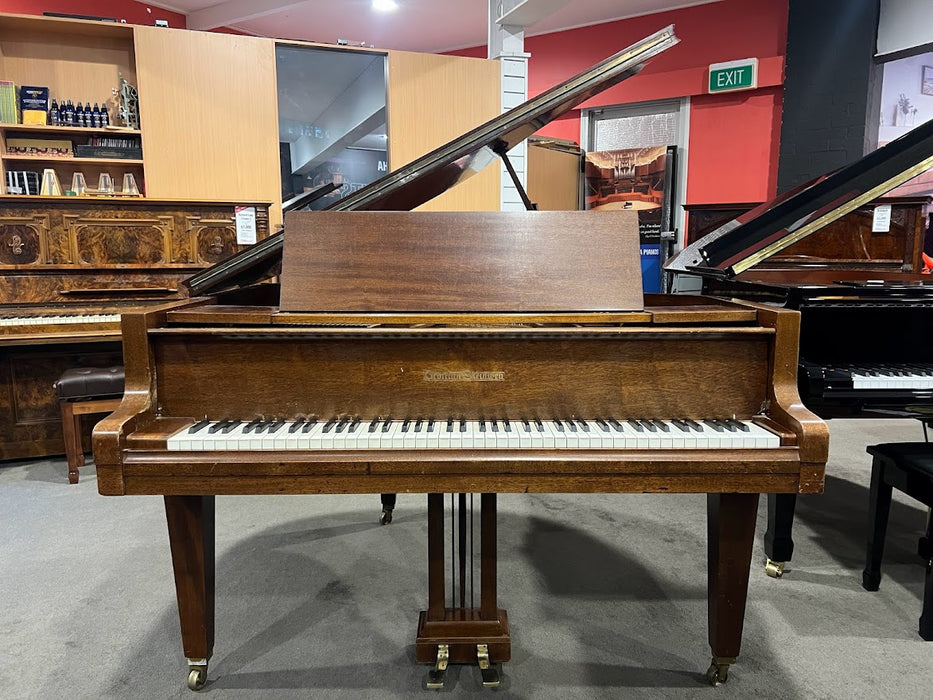 Grotrian Steinweg 140 140cm Baby Grand Piano 64429 - Satin Walnut
