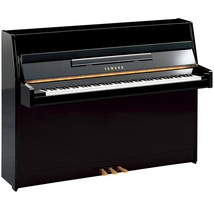 Yamaha JU109 109cm Upright Piano - Polished Ebony