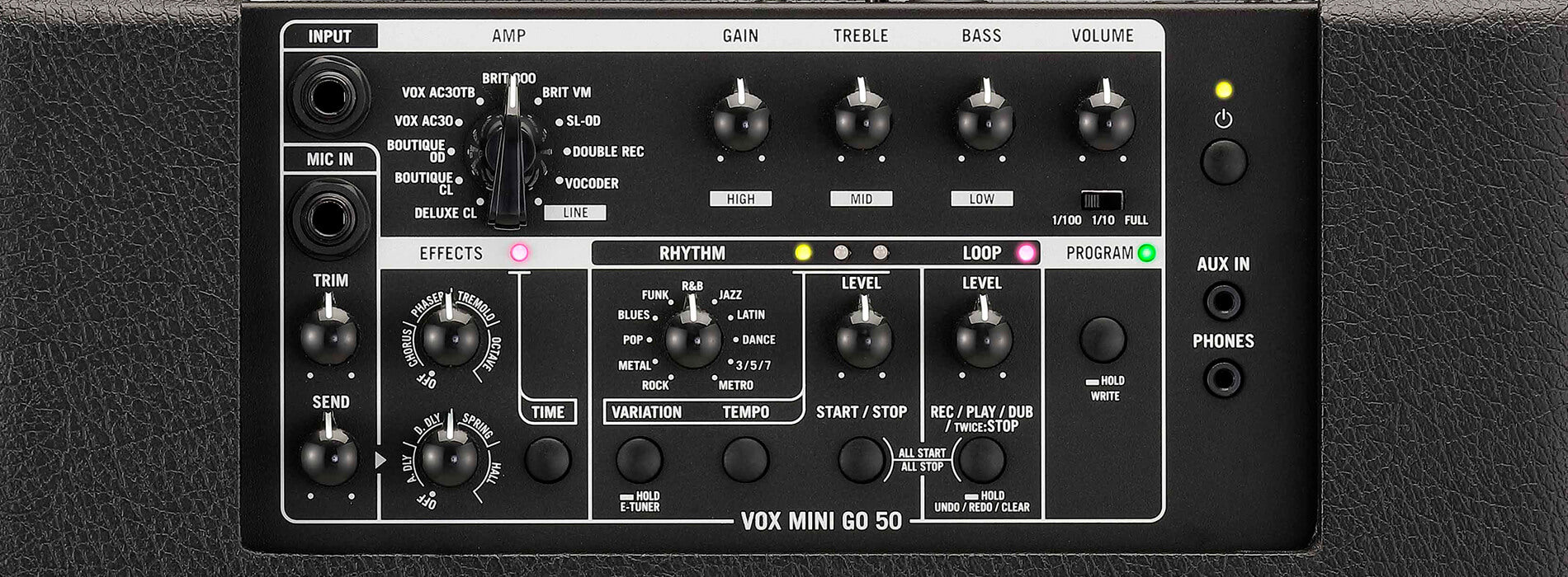 Vox VMG-50 Mini Go 50 Portable Guitar Amplifier