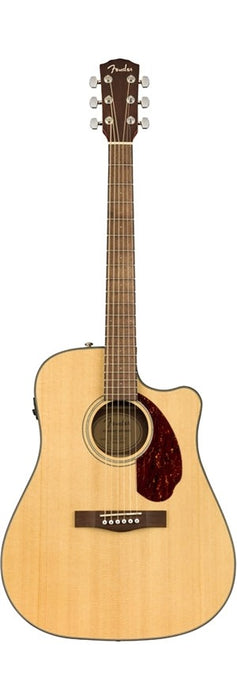Fender CD-140SCE Dreadnought Acoustic Electric Guitar w/Case - Natural