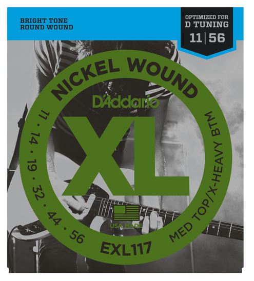 DAddario EXL117 11-56 Med/Heavy Electric Guitar String Set
