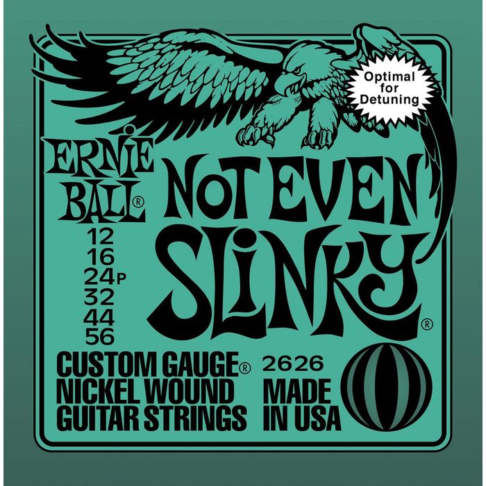 Ernie Ball Not Even Slinky 12-56 Nickel Wound Electric Guitar Strings