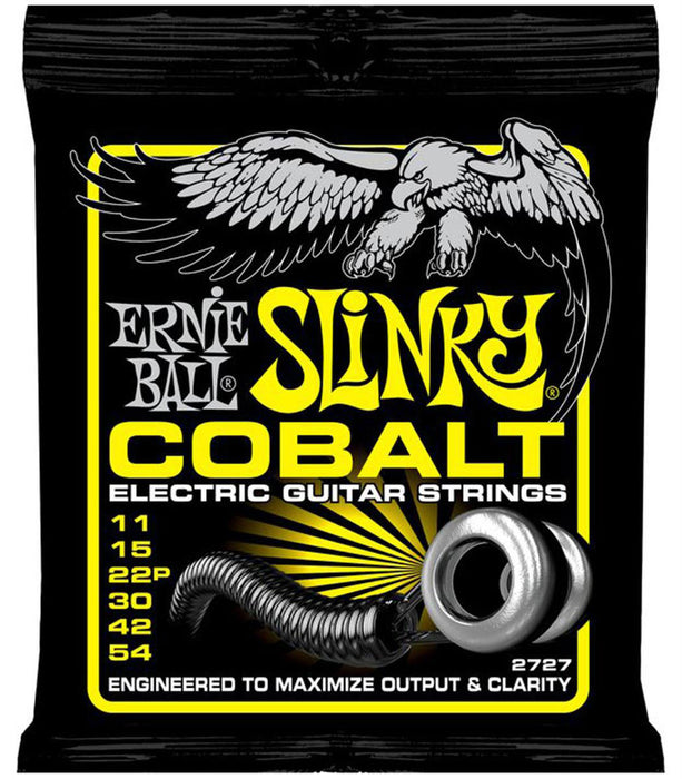 Ernie Ball Beefy Slinky 11-54 Cobalt Electric Guitar Strings