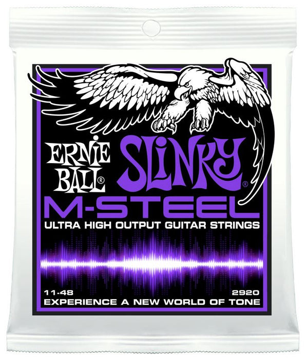 Ernie Ball Power Slinky 11-48 M-Steel Electric Guitar Strings