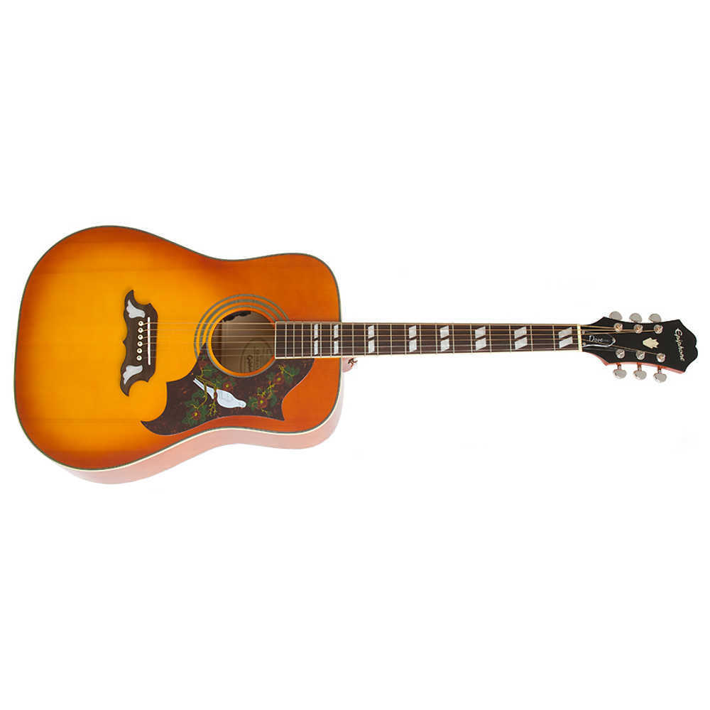 Epiphone Dove Studio Acoustic Electric Guitar Violinburst — DWmusic