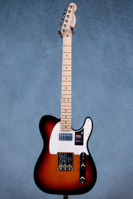 Fender American Performer Telecaster w/Humbucker Maple Fingerboard - 3-Color Sunburst - US22029659