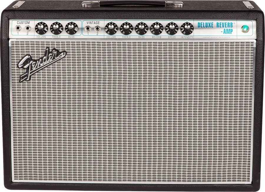 Fender 68 Custom Deluxe Reverb 22 Watt 1X12 Combo Guitar Amplifier
