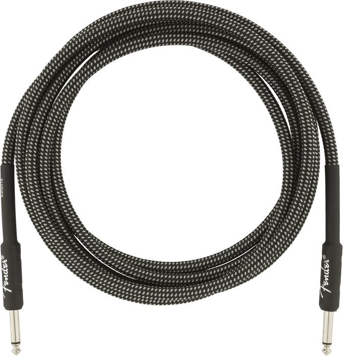 Fender Professional Series Instrument Cable 25ft - Gray Tweed