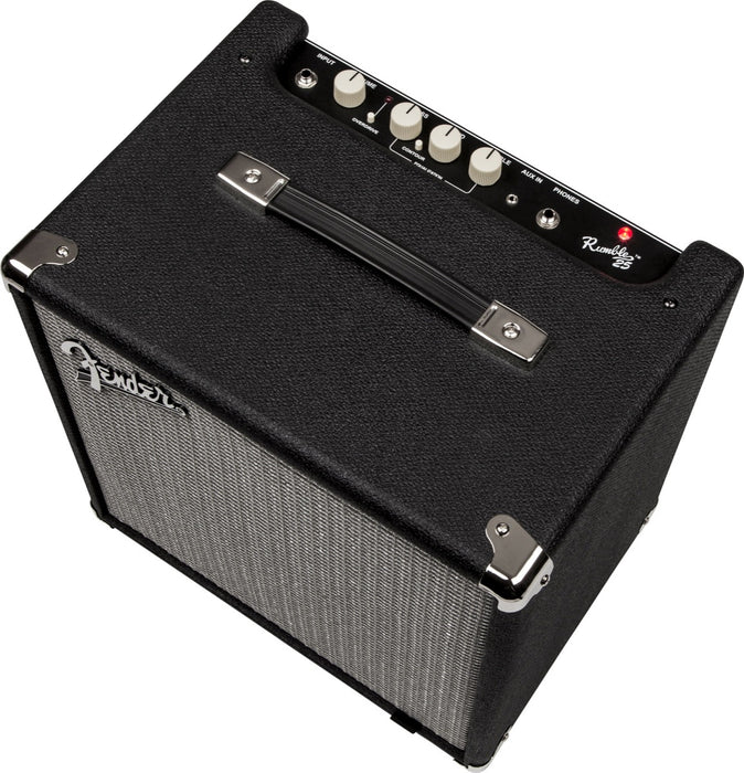 Fender Rumble 25 V3 Black/Silver Bass Amplifier