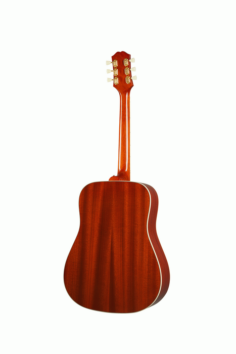 Epiphone Inspired by Gibson Hummingbird Acoustic Electric Guitar - Aged Cherry Sunburst Gloss