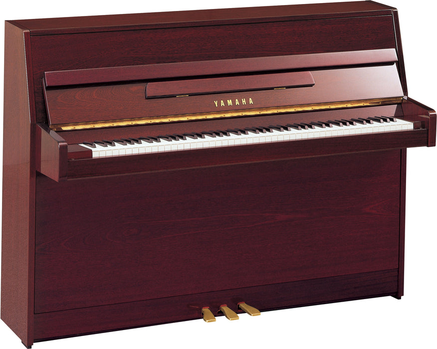 Yamaha JU109 109cm Upright Piano - Polished Mahogany