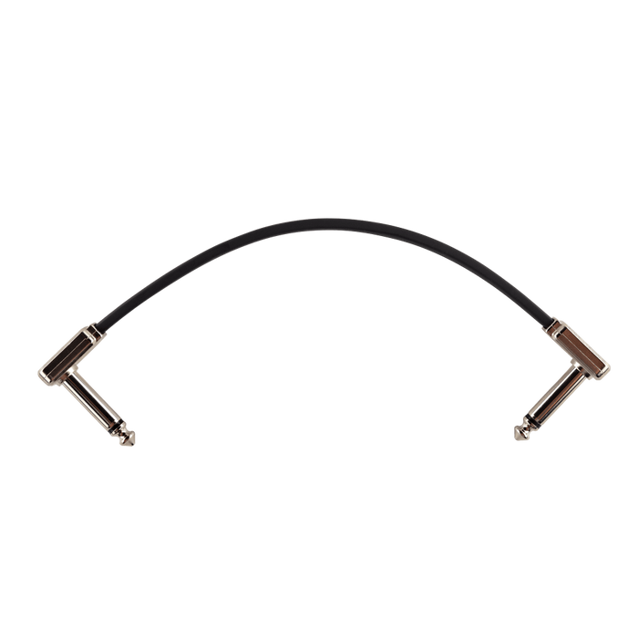 Ernie Ball 6inch Single Flat Ribbon Patch Cable - Black