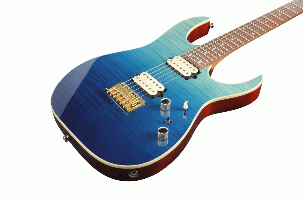 Ibanez RG421HPFM BRG Electric Guitar - Blue Reef Gradation
