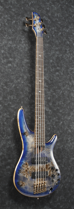 Ibanez SR2605 CBB Electric 5 String Bass - Cerulean Blue Burst